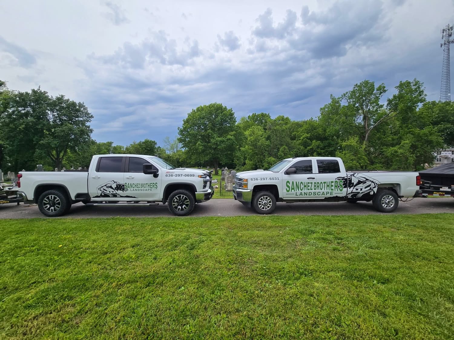 Sanchez Brothers Landscape truck